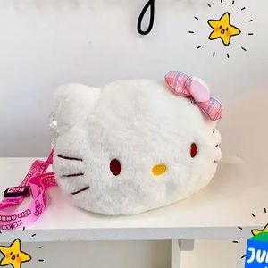 Hello kitty plush purse! New! In package